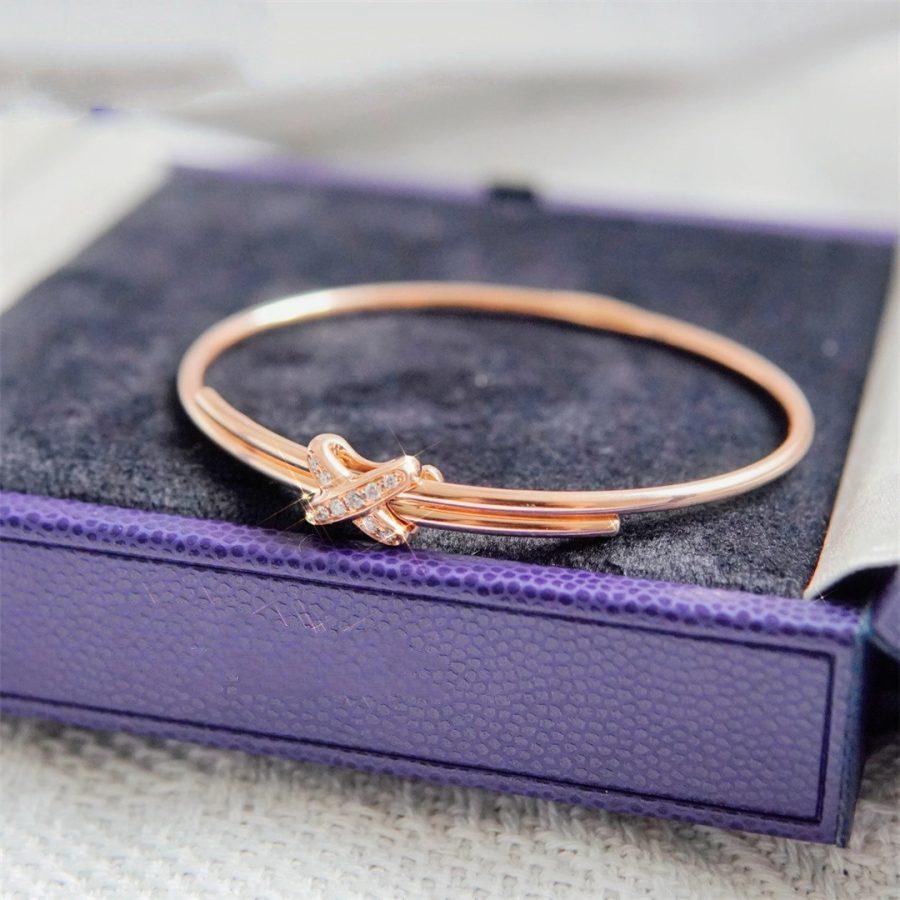 [Novalux]JEUX DE BRACELET ROSE GOLD DIAMONDS