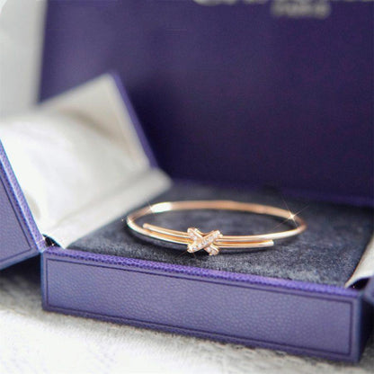 [Novalux]JEUX DE BRACELET ROSE GOLD DIAMONDS