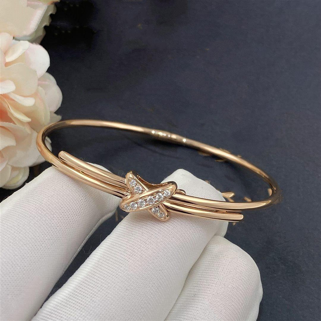 [Novalux]JEUX DE BRACELET ROSE GOLD DIAMONDS