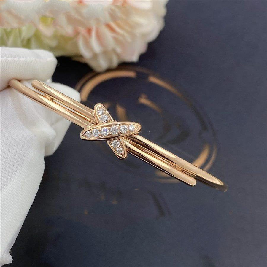 [Novalux]JEUX DE BRACELET ROSE GOLD DIAMONDS