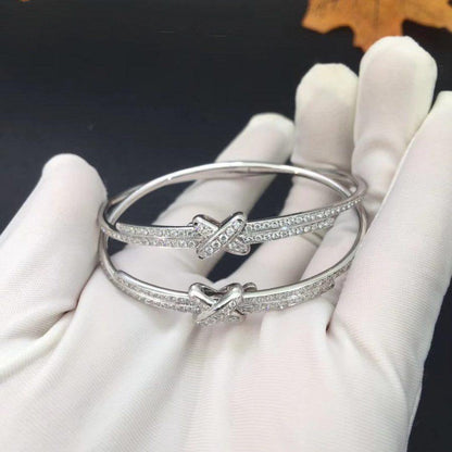 [Novalux]JEUX DE BRACELET DIAMONDS SILVER