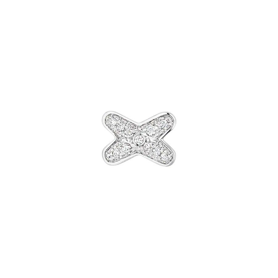 [Novalux]JEUX DE SILVER DIAMOND EARRINGS
