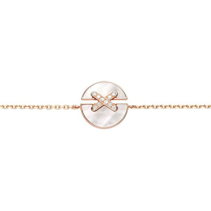 [Novalux]JEUX DE BRACELET MOP ROSE GOLD DIAMONDS