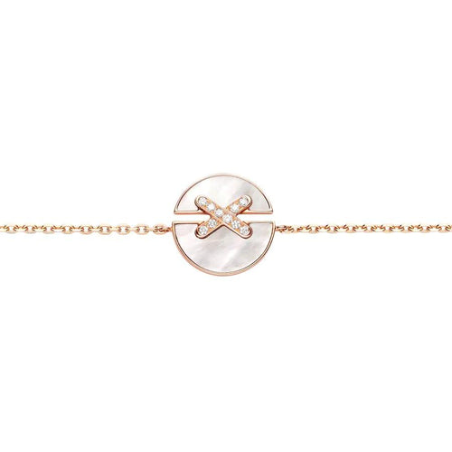 [Novalux]JEUX DE BRACELET MOP ROSE GOLD DIAMONDS
