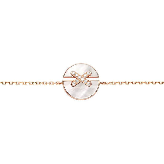 [Novalux]JEUX DE BRACELET MOP ROSE GOLD DIAMONDS