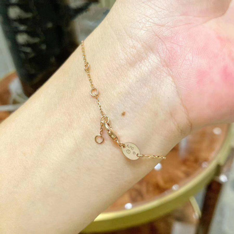 [Novalux]JEUX DE BRACELET MOP ROSE GOLD DIAMONDS