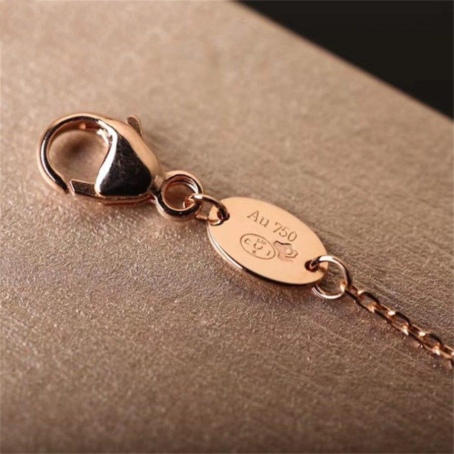 [Novalux]Hollow Design Four-Leaf Clover Flower Shape Ring