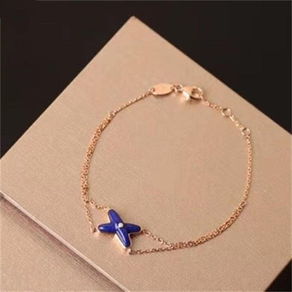 [Novalux]Hollow Design Four-Leaf Clover Flower Shape Ring