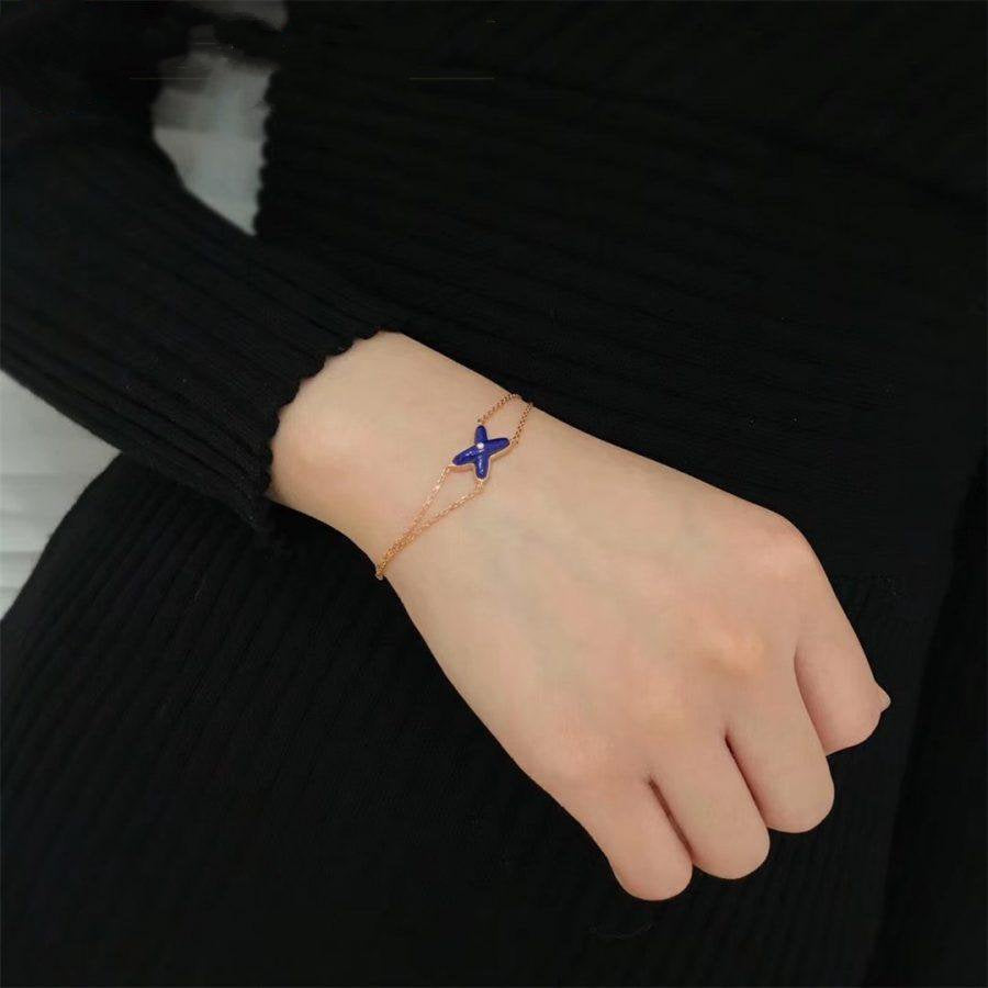 [Novalux]Hollow Design Four-Leaf Clover Flower Shape Ring