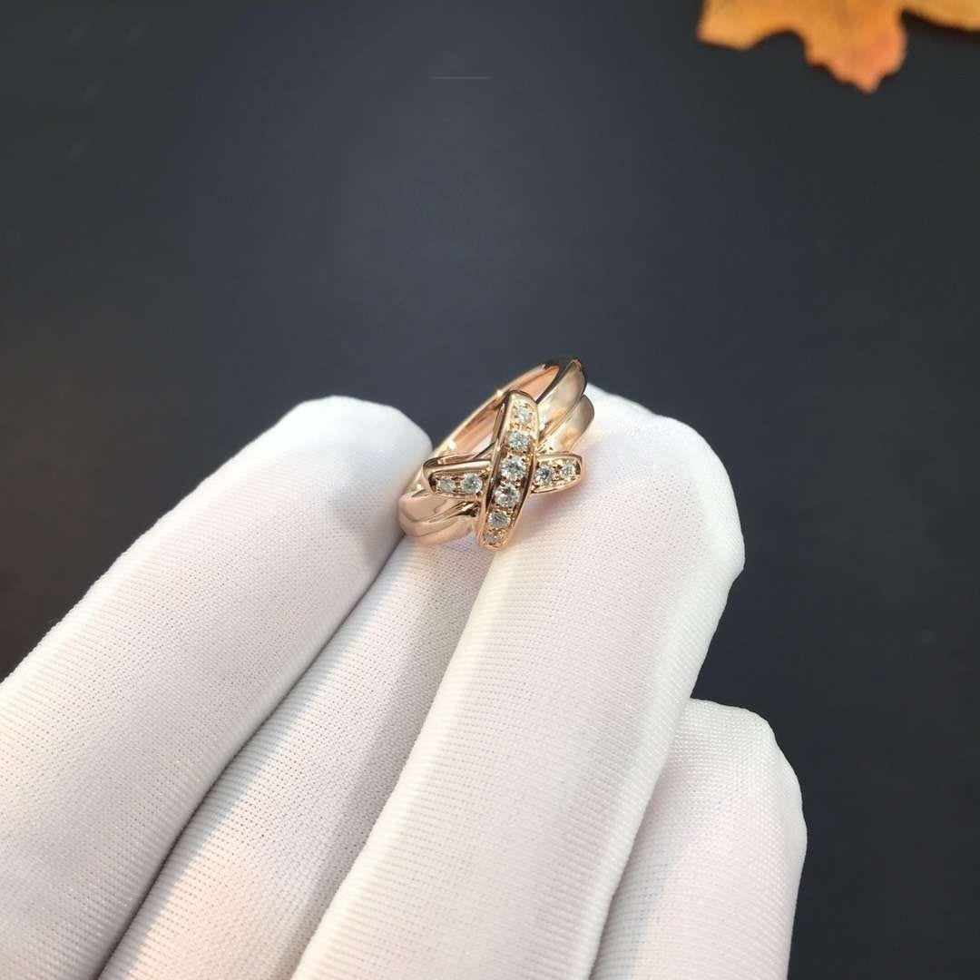 [Novalux]JEUX DE ROSE GOLD DIAMOND RING