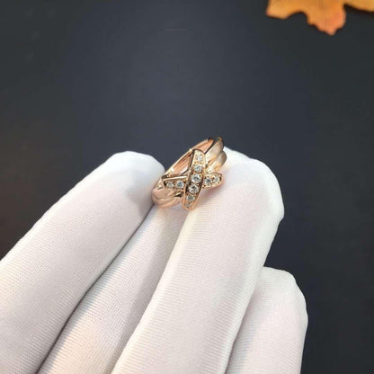 [Novalux]JEUX DE ROSE GOLD DIAMOND RING