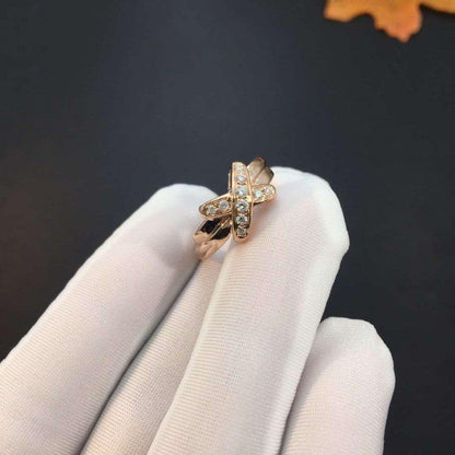 [Novalux]JEUX DE ROSE GOLD DIAMOND RING