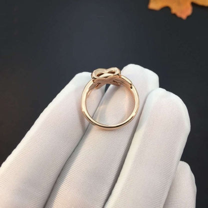 [Novalux]JEUX DE ROSE GOLD DIAMOND RING