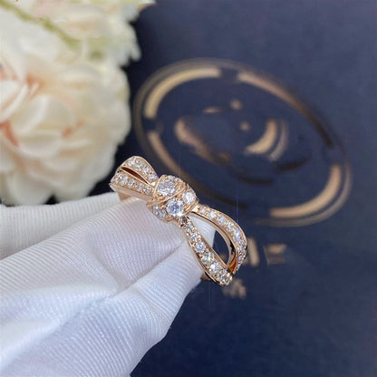 [Novalux]LIENS ROSE GOLD DIAMOND RING