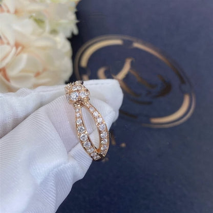 [Novalux]LIENS ROSE GOLD DIAMOND RING