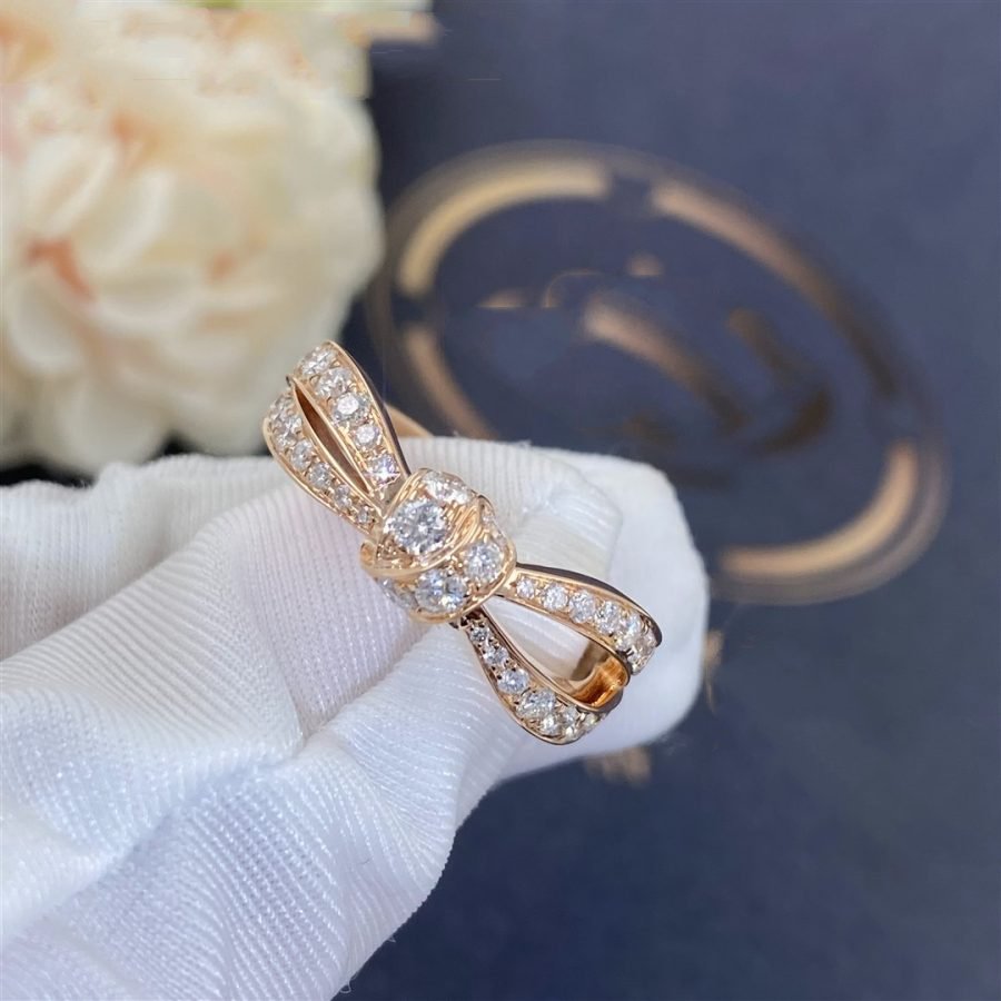 [Novalux]LIENS ROSE GOLD DIAMOND RING