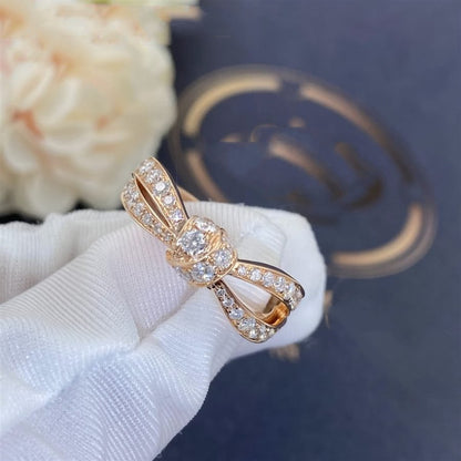 [Novalux]LIENS ROSE GOLD DIAMOND RING