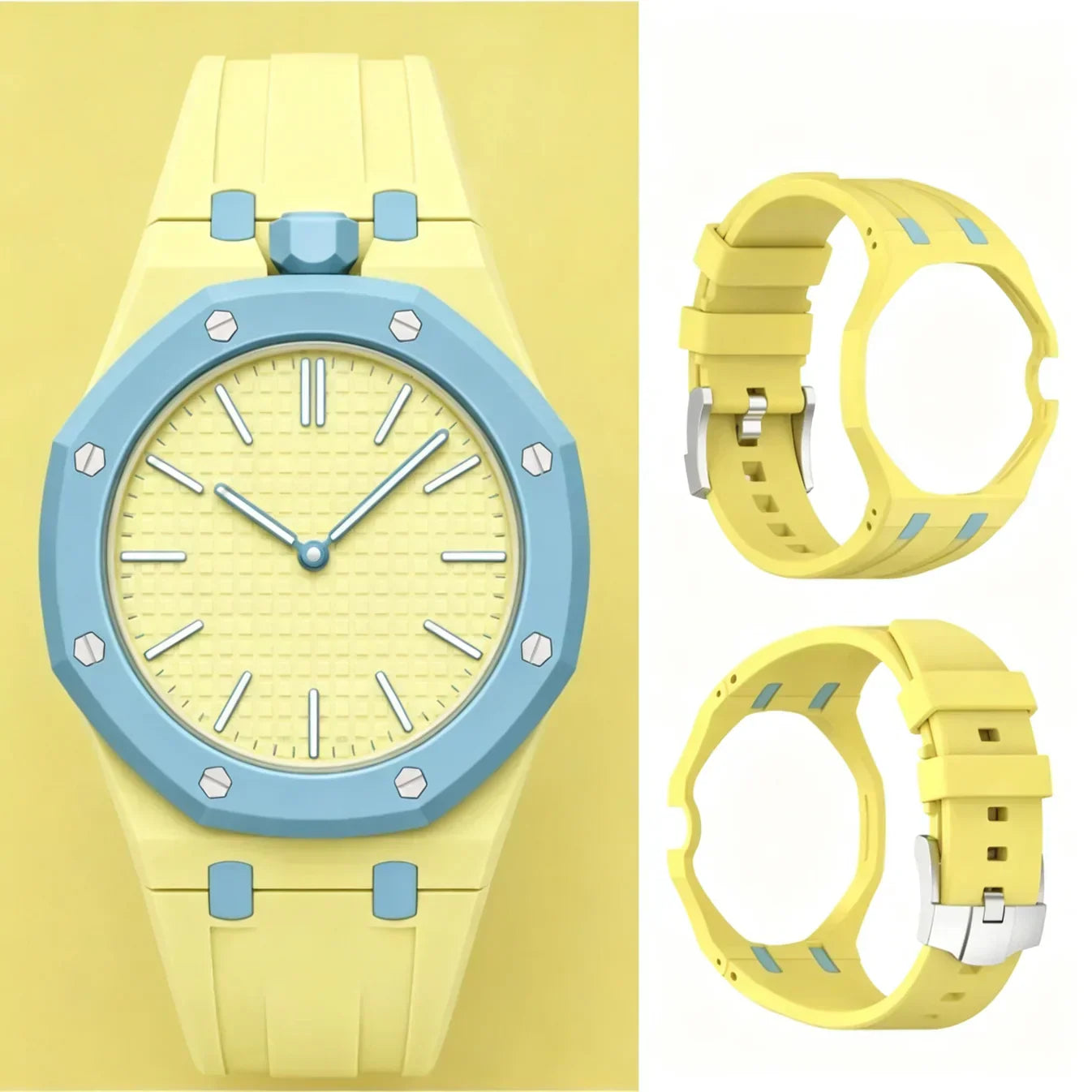 [Novalux]ROYAL OAK POP EXCLUSIVE RUBBER STRAP