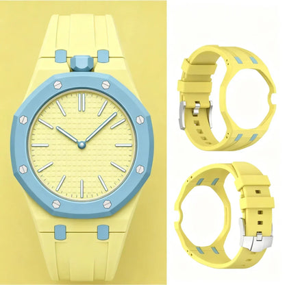 [Novalux]ROYAL OAK POP EXCLUSIVE RUBBER STRAP