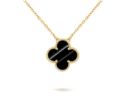 [Novalux]15MM CLOVER FLOWER PENDANT NECKLACE COLLECTION
