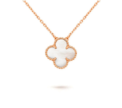 [Novalux]15MM CLOVER FLOWER PENDANT NECKLACE COLLECTION