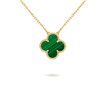 [Novalux]15MM CLOVER FLOWER PENDANT NECKLACE COLLECTION