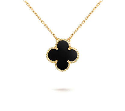 [Novalux]15MM CLOVER FLOWER PENDANT NECKLACE COLLECTION