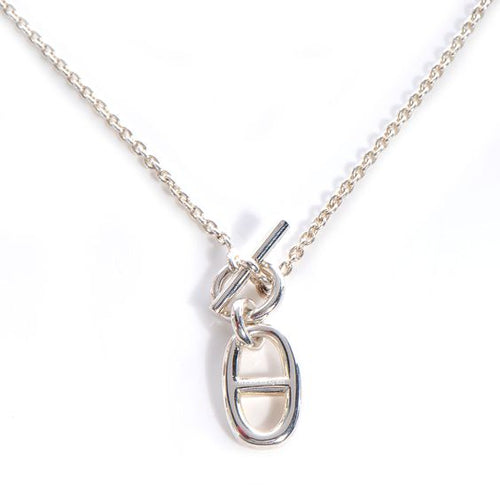 [Novalux]HM CHAINE D'ANCRE PENDANT NECKLACE STERLING SILVER