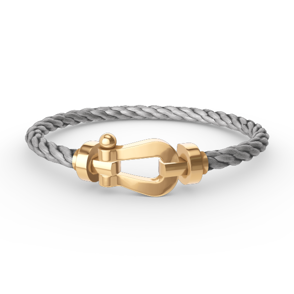[Novalux]FORCE LARGE HORSESHOE BRACELET - GOLD