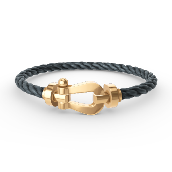 [Novalux]FORCE LARGE HORSESHOE BRACELET - GOLD