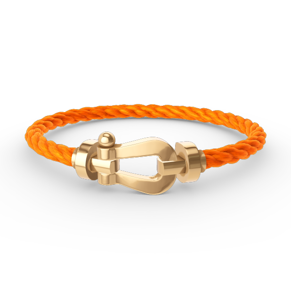 [Novalux]FORCE LARGE HORSESHOE BRACELET - GOLD