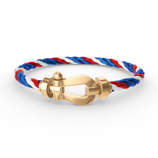 [Novalux]FORCE LARGE HORSESHOE BRACELET - GOLD