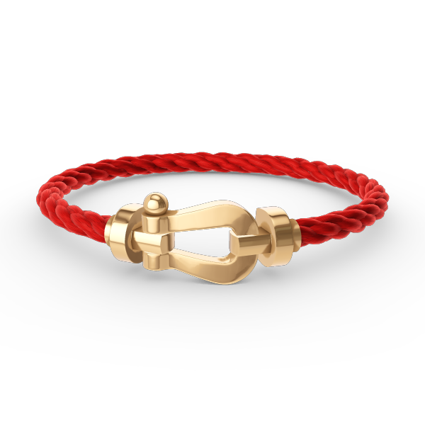 [Novalux]FORCE LARGE HORSESHOE BRACELET - GOLD