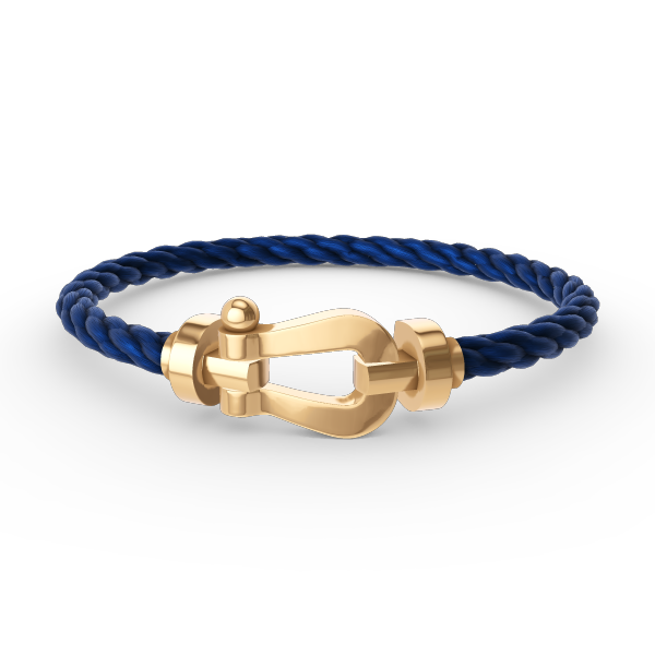 [Novalux]FORCE LARGE HORSESHOE BRACELET - GOLD