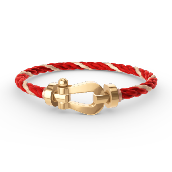 [Novalux]FORCE LARGE HORSESHOE BRACELET - GOLD