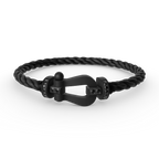 [Novalux]FORCE LARGE SERIES BLACK SAMURAI BRACELET