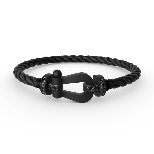 [Novalux]FORCE LARGE SERIES BLACK SAMURAI BRACELET