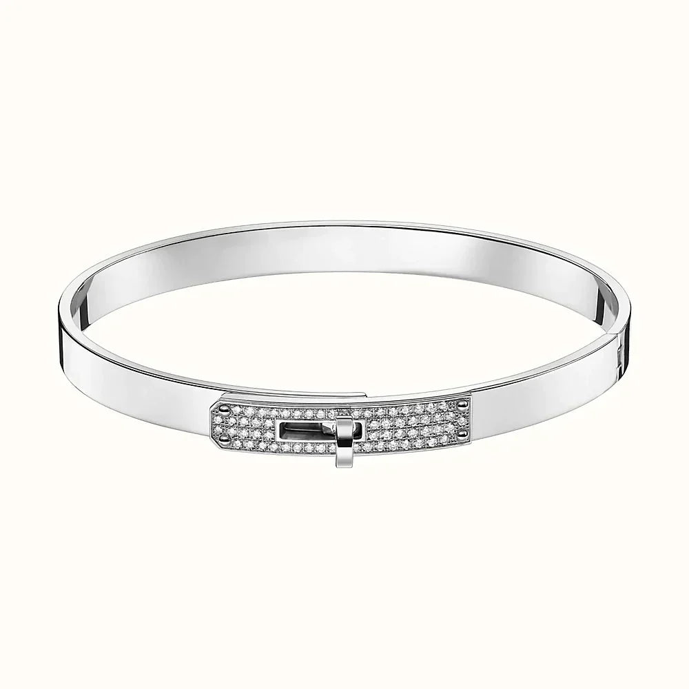 [Novalux]KELLY SILVER DIAMOND BRACELET