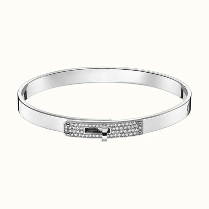 [Novalux]KELLY SILVER DIAMOND BRACELET