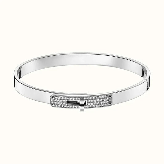 [Novalux]KELLY SILVER DIAMOND BRACELET