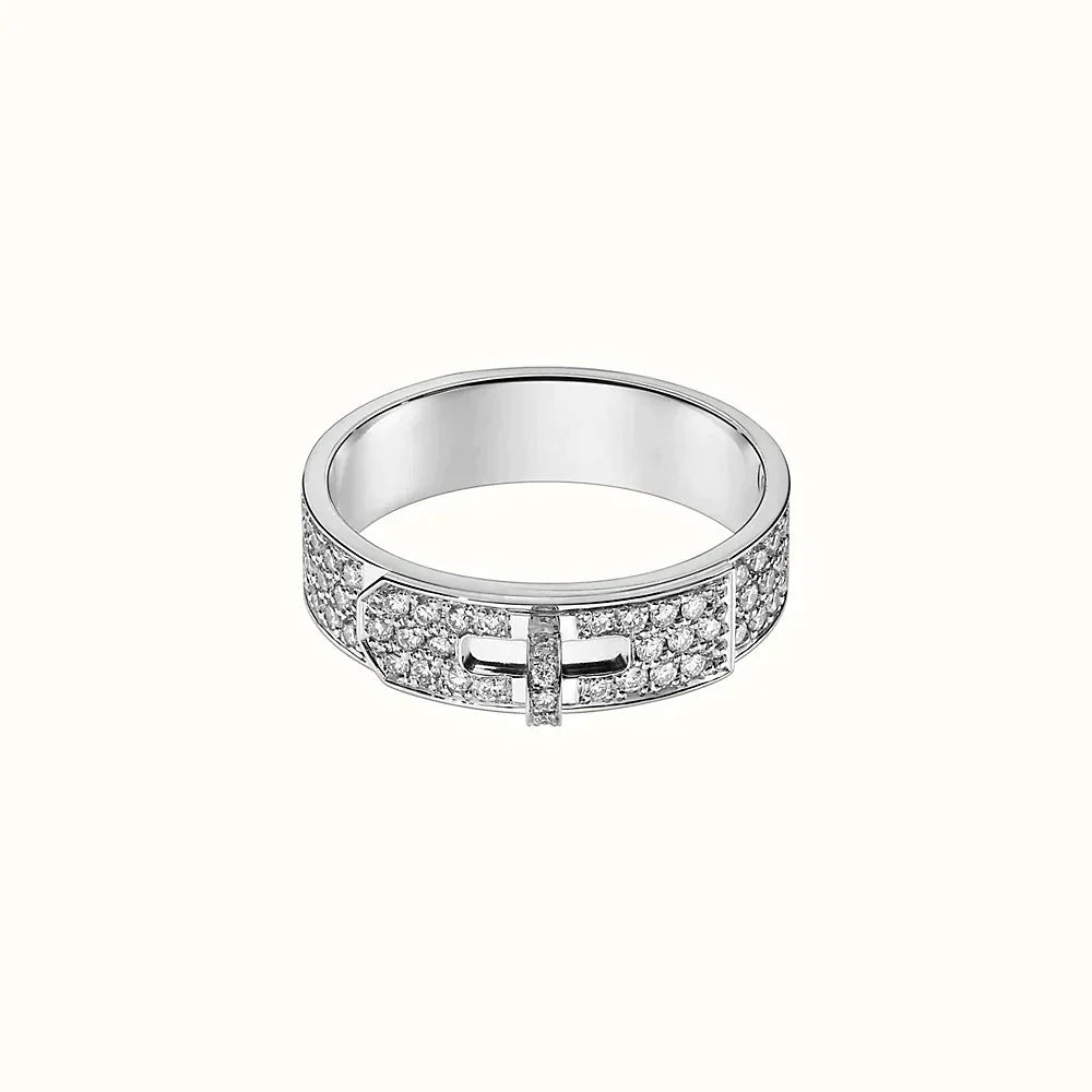 [Novalux]KELLY SILVER DIAMOND RING