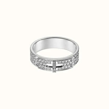 [Novalux]KELLY SILVER DIAMOND RING