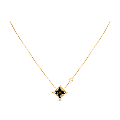 [Novalux]STAR BLACK MOP NECKLACE