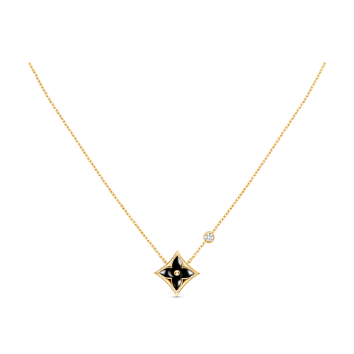 [Novalux]STAR BLACK MOP NECKLACE