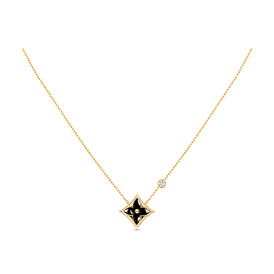 [Novalux]STAR BLACK MOP NECKLACE