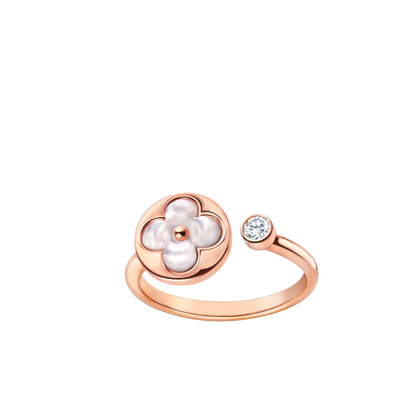 [Novalux]SUN 1 DIAMOND PINK MOP RING