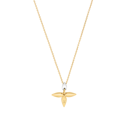 [Novalux]LOUISETTE PEDANT GOLD NECKLACE