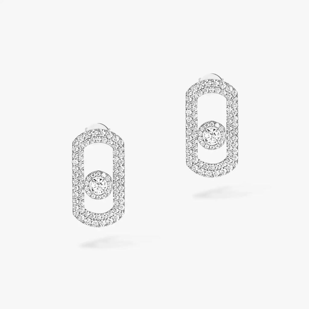 [Novalux]SO MOVE PAVÉ DIAMOND EARRINGS
