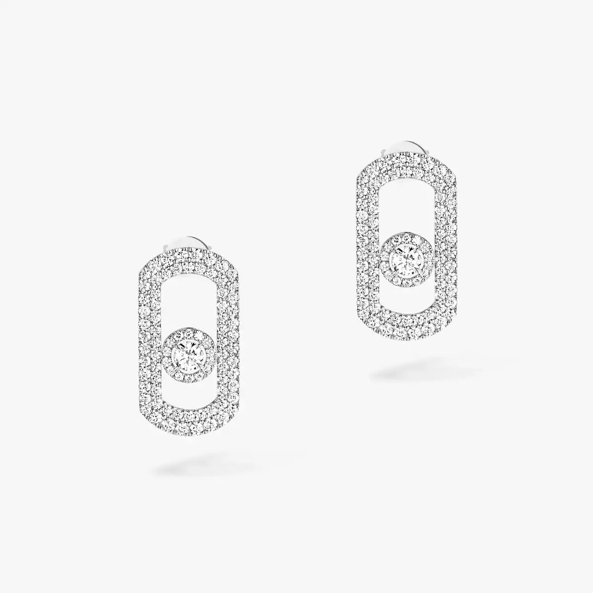 [Novalux]SO MOVE PAVÉ DIAMOND EARRINGS