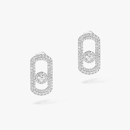 [Novalux]SO MOVE PAVÉ DIAMOND EARRINGS